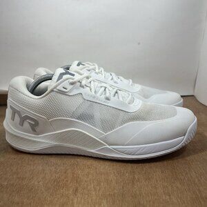 TYR CTT-2 Court Shoes Men's Size 10.5 White Trainers Athletic Shoes